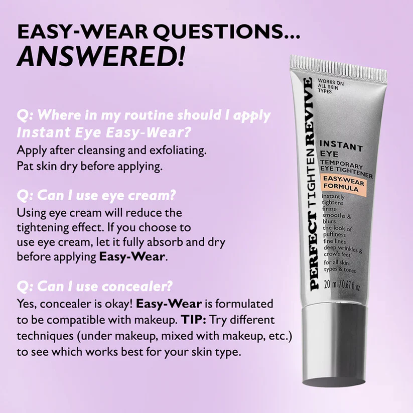 🌸 Instant Eye Tightener No-Filter Primer - New Easy-Wear Formula, Ultimate Lift & Smooth✨